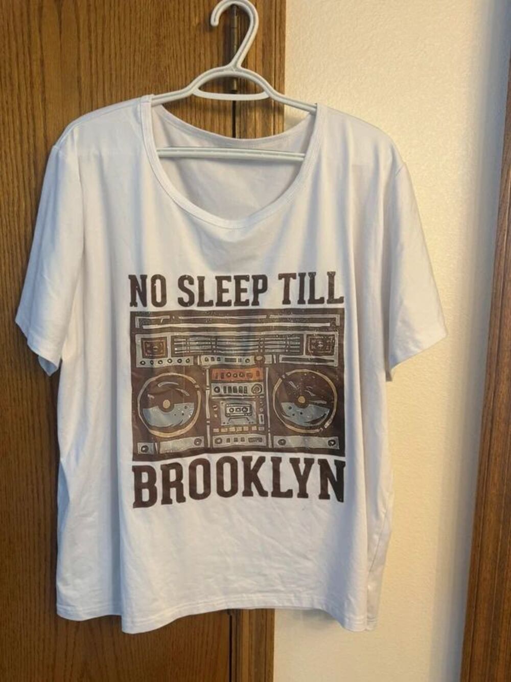 No Sleep Till Brooklyn Graphic Tee - Women’s 2X